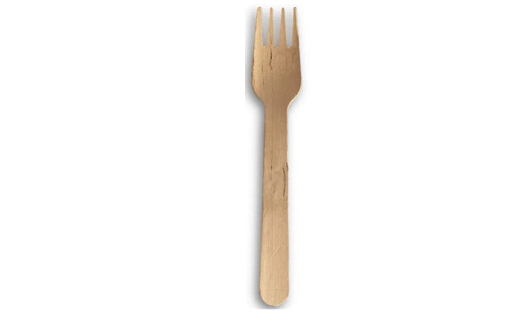 TENEDOR MADERA X 100 UND