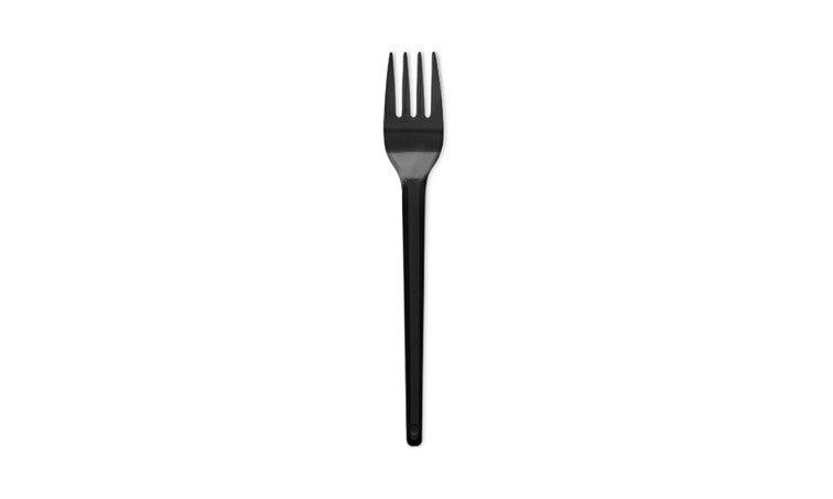 TENEDOR TAMI NEGRO X 100