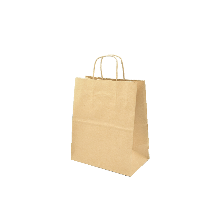 BOLSAS DE PAPEL CON MANIJA SNACK 20 + 12 x 25