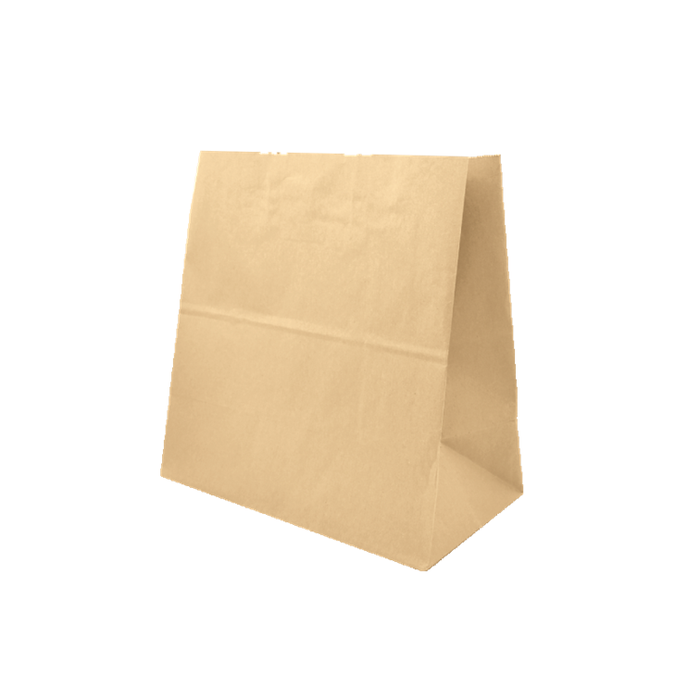 BOLSAS DE PAPEL SIN MANIJA DOMI-TAKE OUT 30 + 23 x 40