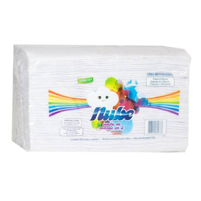 TOALLA MANOS Z BLANCA NUBE X150