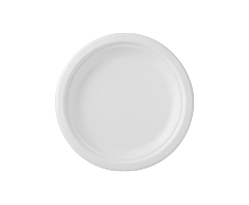PLATO REDONDO 23 CM BAGAZO DE CAÑA X 20 UN
