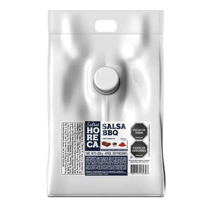 SALSA BBQ TIPO AMERICANA HORECA — PRACTIBOLSA 4.200 G