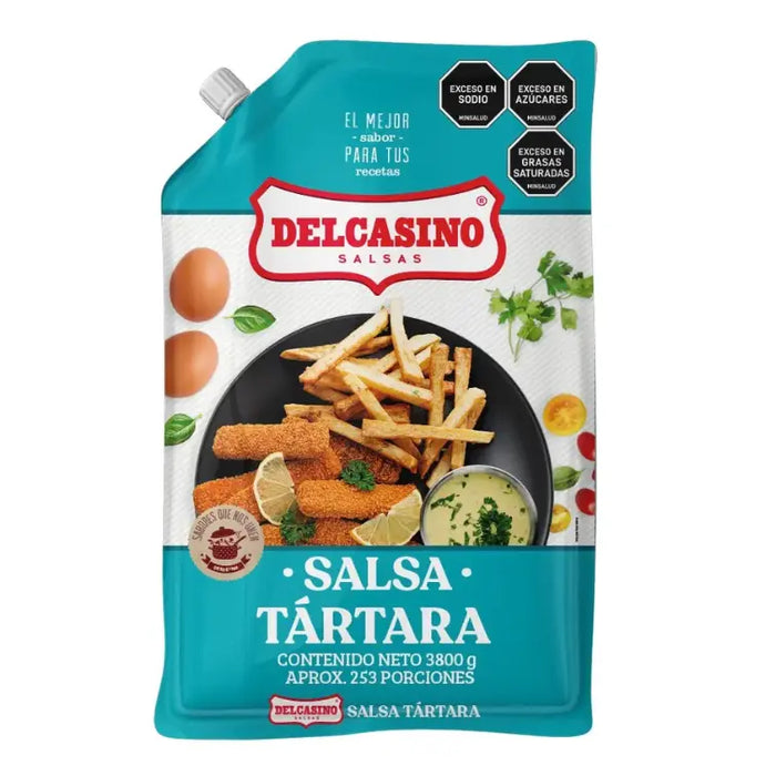SALSA TÁRTARA DELCASINO — BOLSA 3.800 G