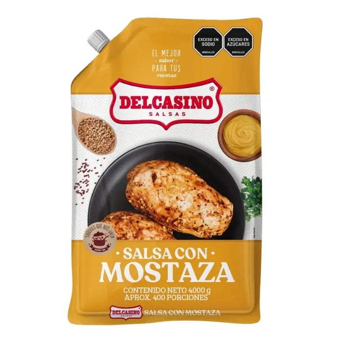 MOSTAZA DELCASINO — BOLSA 4.000 G