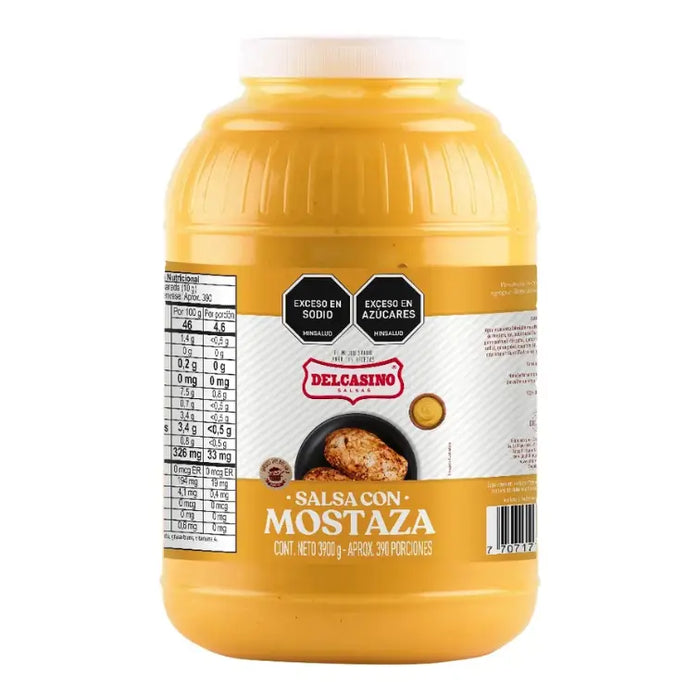 MOSTAZA DELCASINO — GALÓN 3.900 G