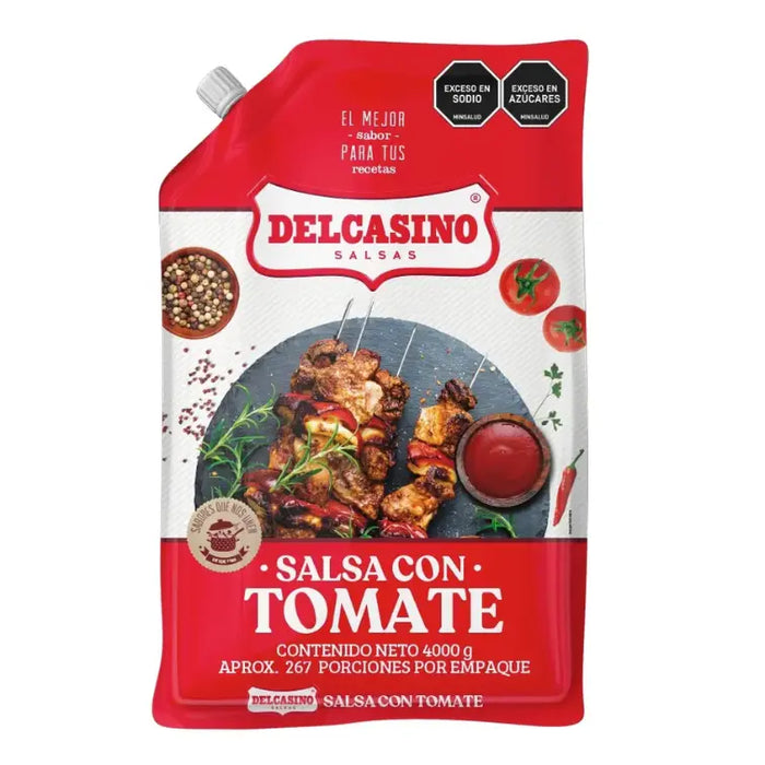 SALSA CON TOMATE DELCASINO — BOLSA 4.000 G