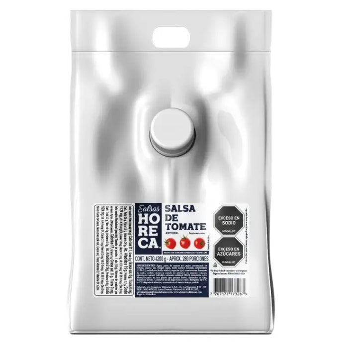 SALSA DE TOMATE TIPO AMERICANA HORECA — PRACTIBOLSA 4.200 G