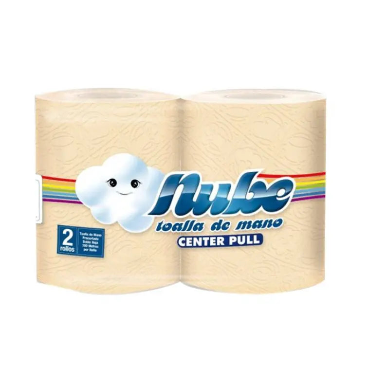 TOALLA ROLLO FLOW NUBE NATURAL X 100M — desechablesbiodegradables.com.co